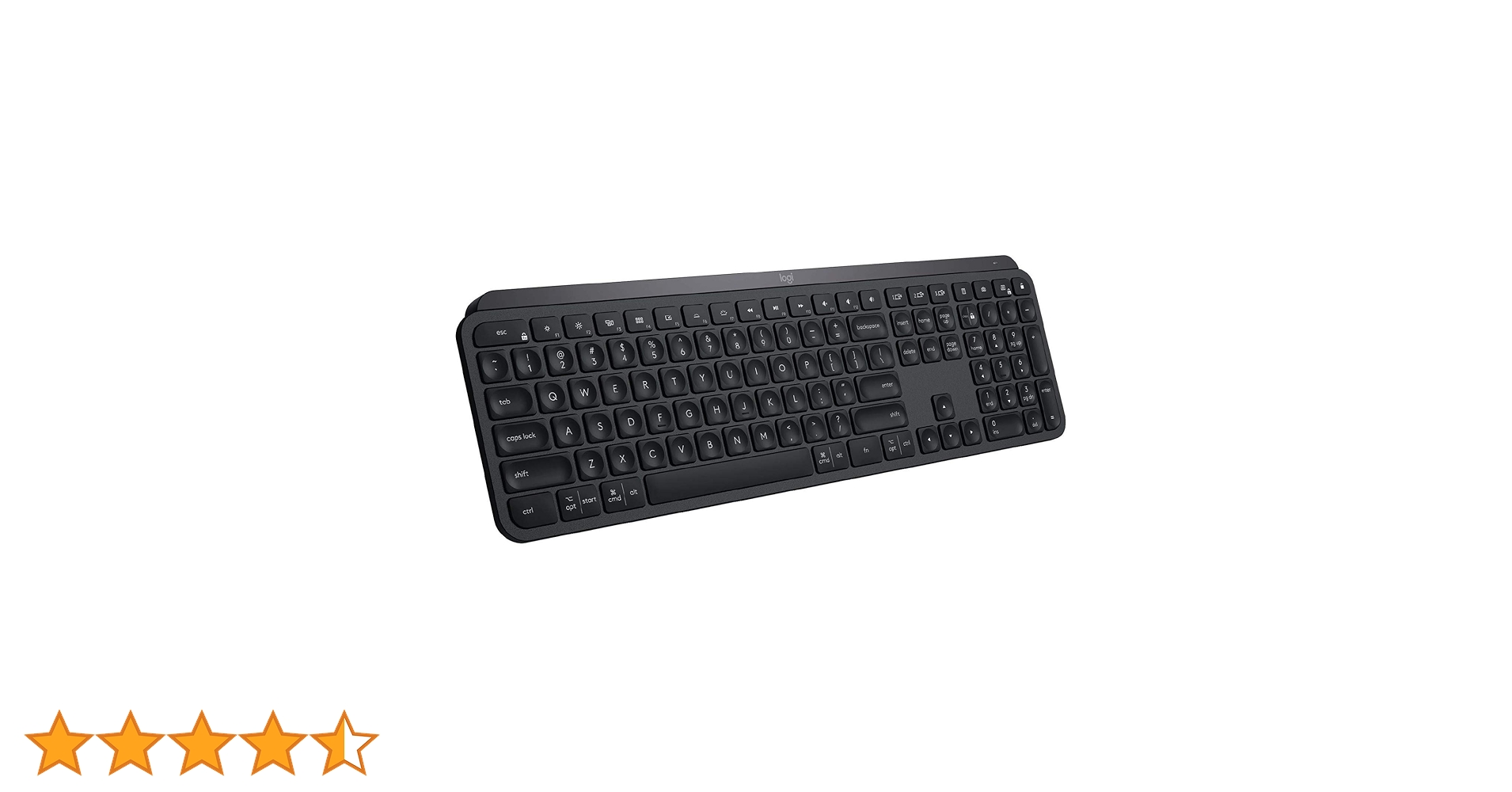 Logitech MX Keys Advanced Wireless Illuminated Keyboard : Amazon